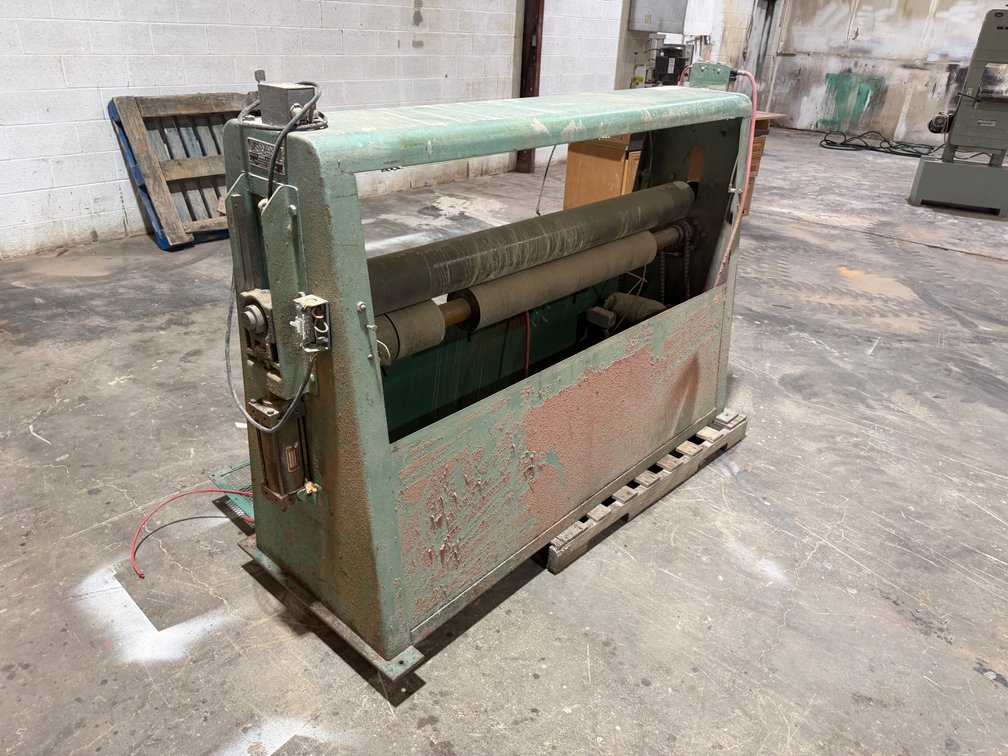 Roller - EVANS Ezy-Bond 200-B Heavy-Duty Rotary Pinch Roller/Roll Laminator