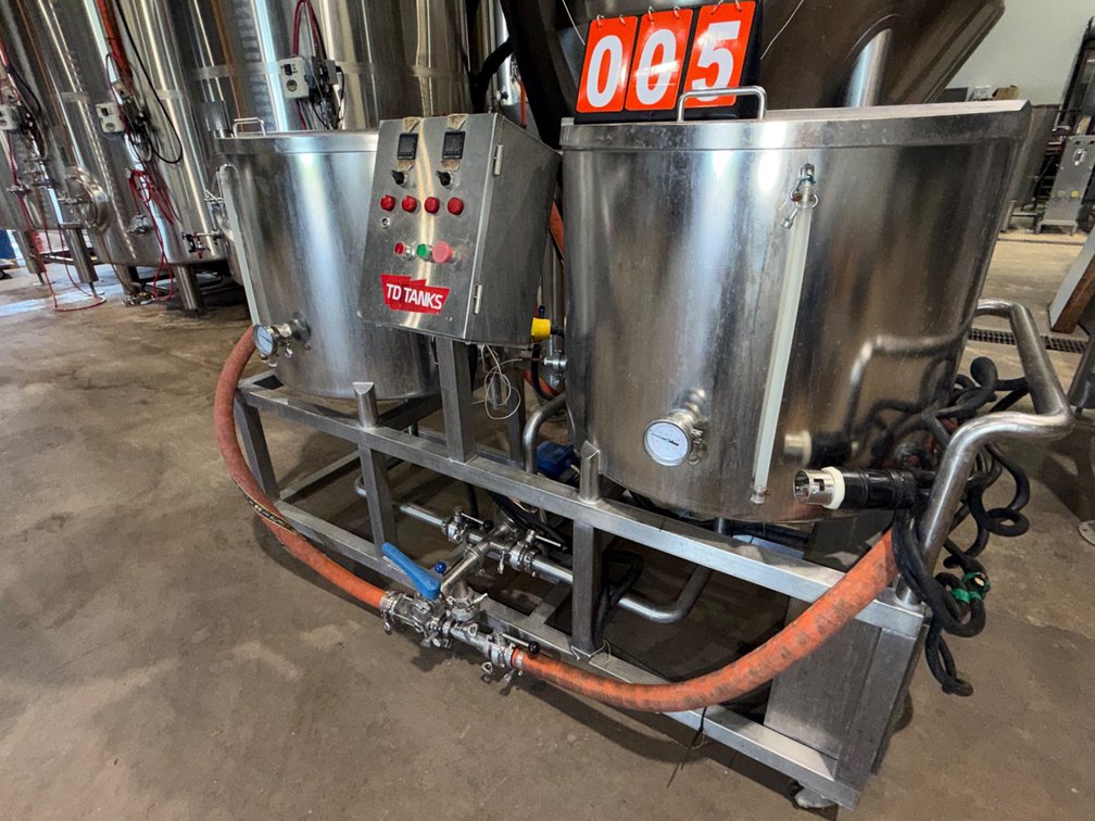 TD TANKS Mobile CIP Cart