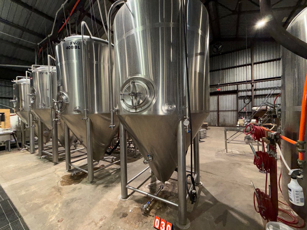 Stainless 40bbl Fermenter
