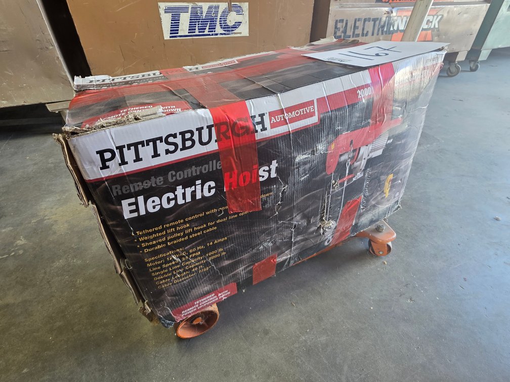 Pittsburgh Electric Hoist and Hydraulic Floor Jack