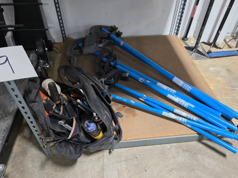 Manual Conduit Bender and Tool Bag Lot