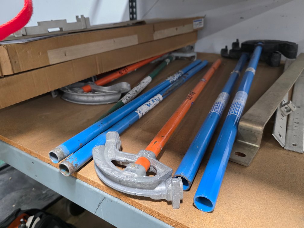 Combination Conduit Bender & Handle Ductile Iron