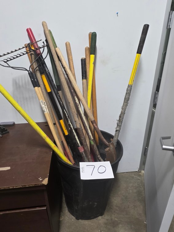 Shovels, Rakes and Tools