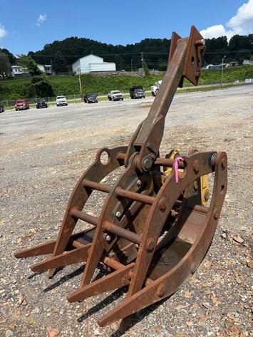 Image for Forestry Grapple with USA ATTACHMENTS Quick Connect