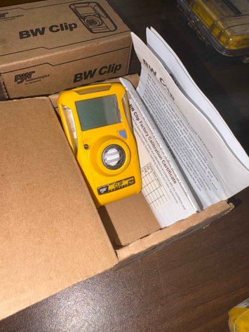 Image for (2) BW TECHNOLOGIES BW Clip H₂S Single-Gas Detectors