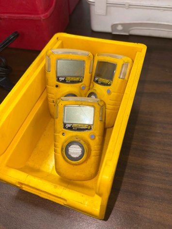 Image for (3) BW GasAlertClip Extreme H₂S Single-Gas Detectors