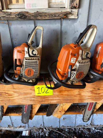 Image for (2) STIHL MS 261 Professional Chainsaws