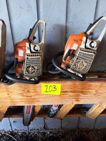 Image for (2) STIHL MS 261 Professional Chainsaws