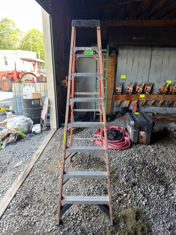 Image for WERNER 8ft Step Ladder