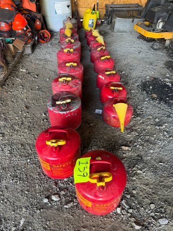 Image for Lot of (17) Gas Cans