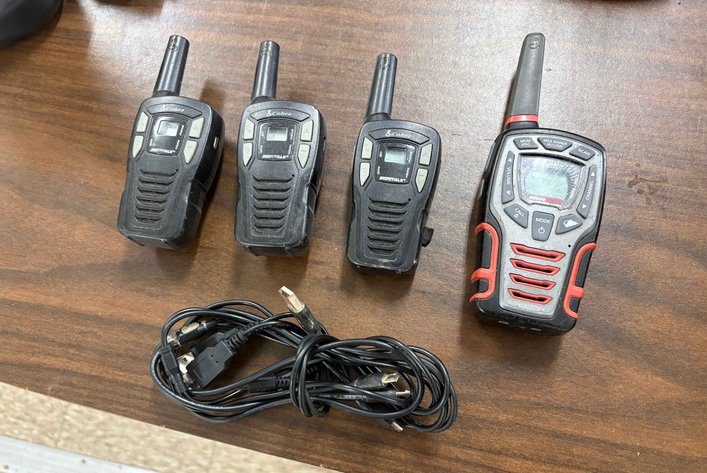 Image for (4) COBRA microTALK Two-Way Radios with USB Programming Cables