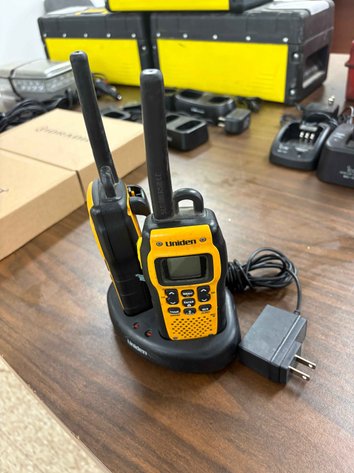 Image for (2) UNIDEN Submersible Two-Way Radios with Dual Charging Base