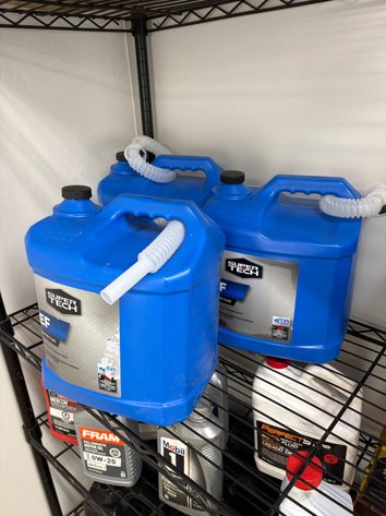 Image for (3) Super Tech 2.5 Gal Diesel Exhaust Fluid Containers