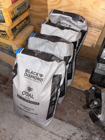 Image for (4) BLACK DIAMOND 50-lb. Blasting-Abrasive Bags