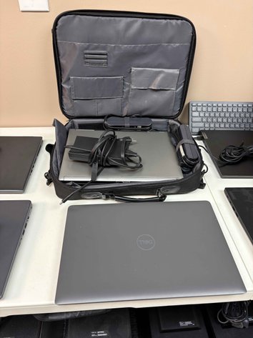 Image for (2) DELL Laptops & Computer Bag