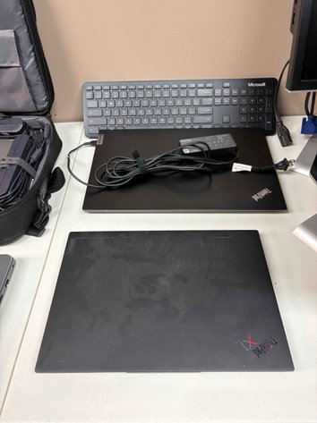 Image for (2) LENOVO THINKPAD Laptops & MICROSOFT Keyboard