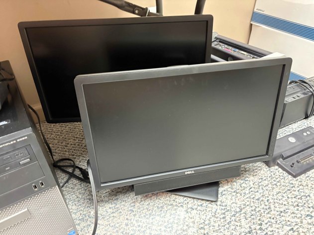 Image for (2) DELL Monitors with Accessories