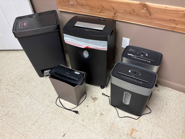 Image for Assorted Paper Shredders