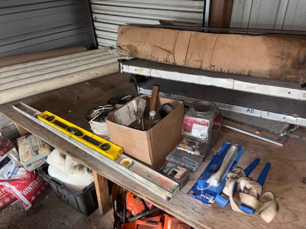 Image for Assorted Construction Tools, Levels & Hardware