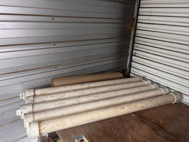 Image for (5) PVC Pipe Sections with Threaded Fittings