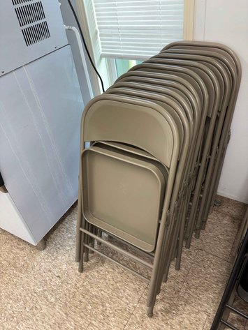 Image for (10) Metal Folding Chairs