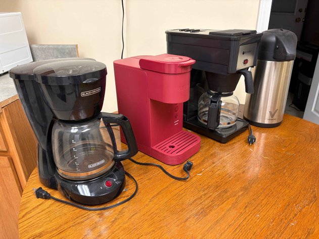 Image for (3) Coffee Makers & Coffee Dispenser