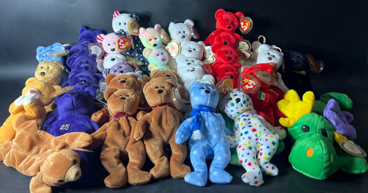 Ty Beanie Babies and Buddies Plush Toys with Tags