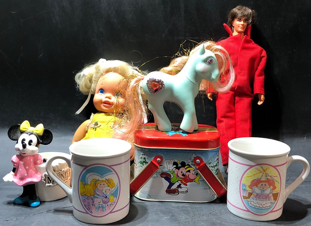 Vintage Toys and Collectibles Including Dolls and Disney Items