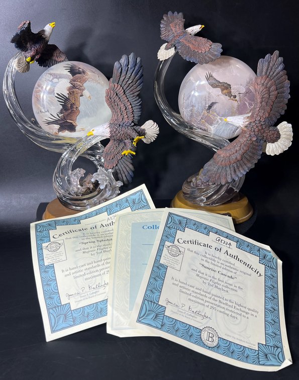Ted Blaylock Limited Edition Sculptures from Bradford Exchange