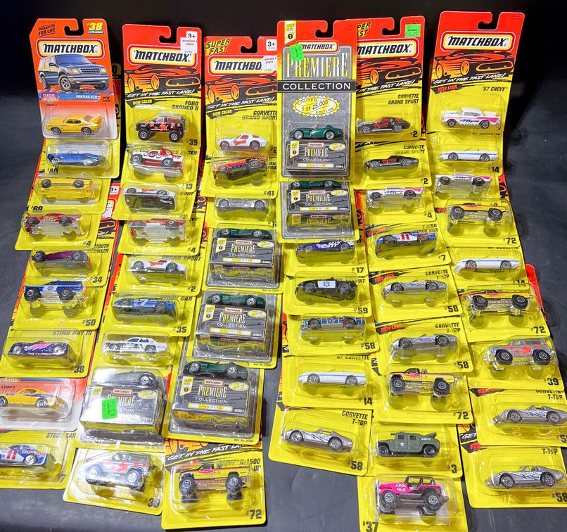 Matchbox Die-Cast Cars in Original Packaging