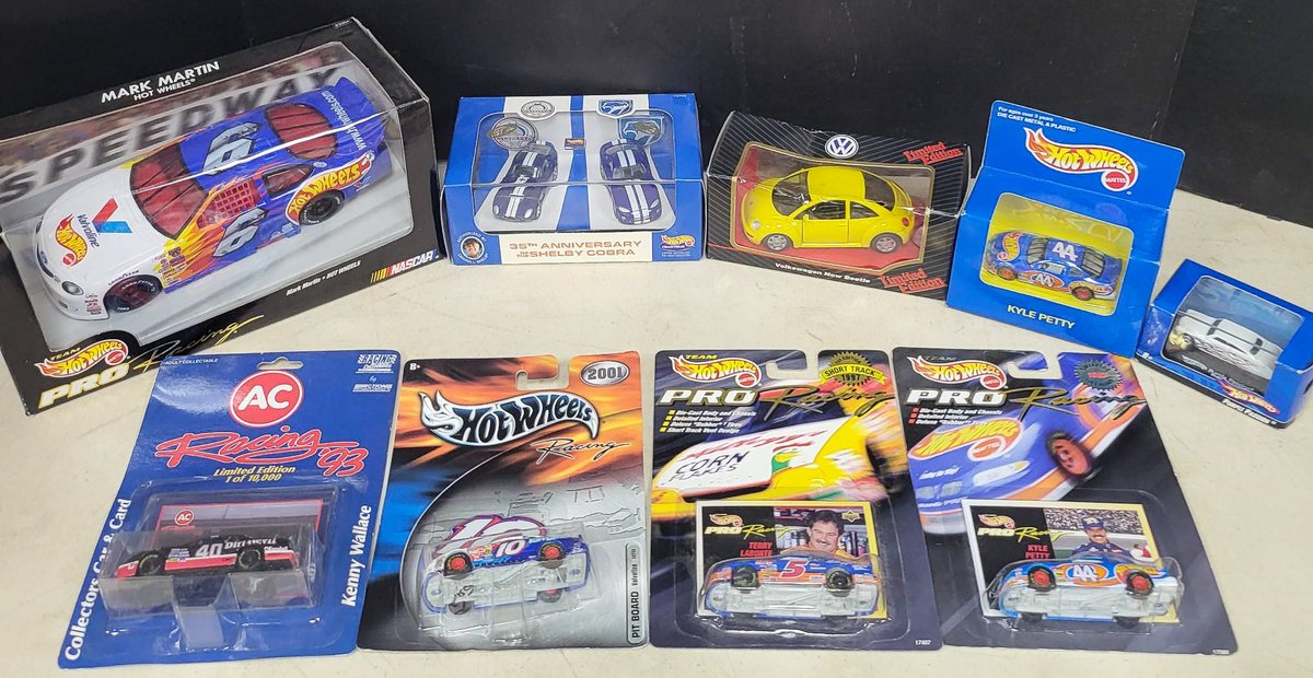 Hot Wheels and NASCAR Die-Cast Cars, Limited Editions and Anniversary Models