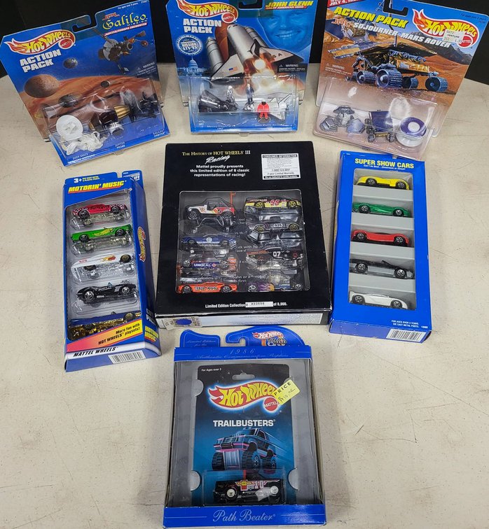 Hot Wheels Action Packs, Gift Sets, and Limited Editions Collection
