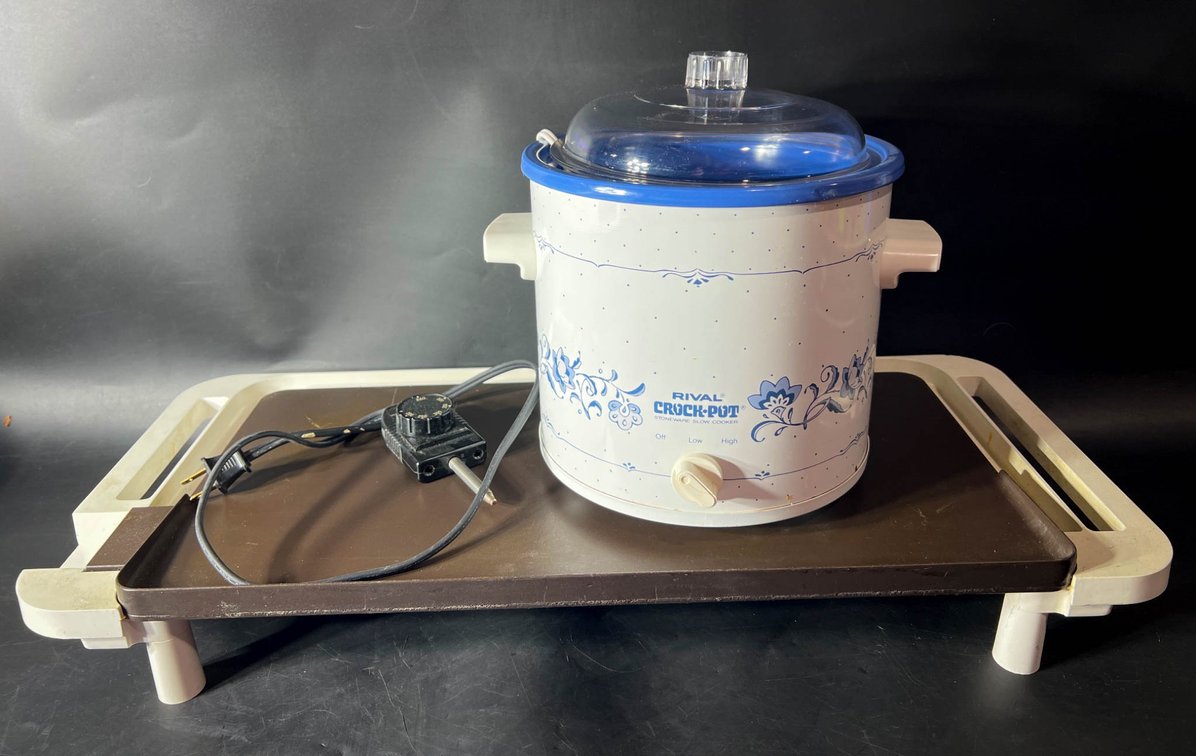Rival Crock-Pot Model 3100/2 with 12×26 Inch Griddle