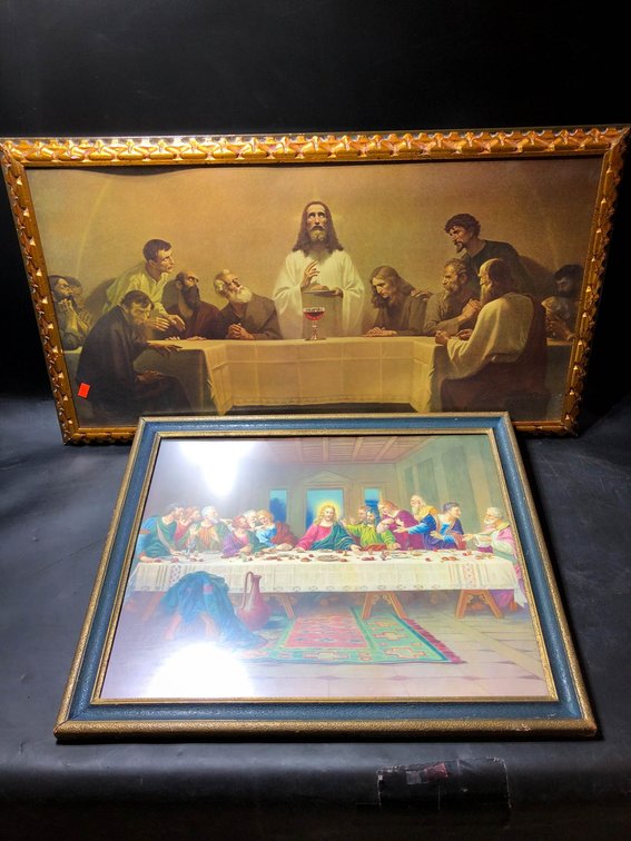 Framed Last Supper Prints with Custom Framing