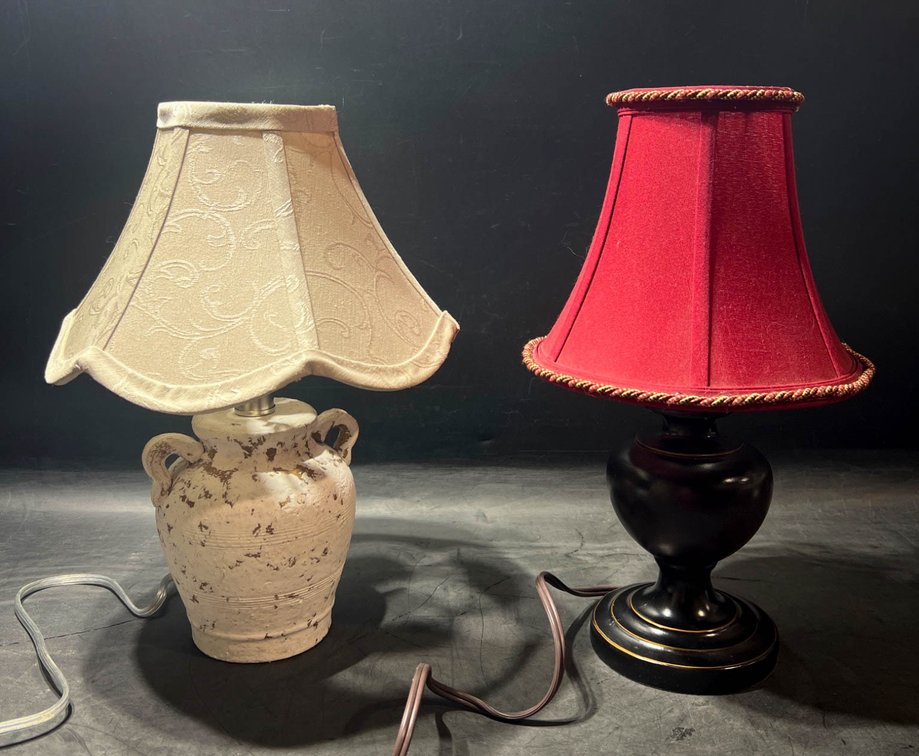 Table Lamps with Decorative Shades
