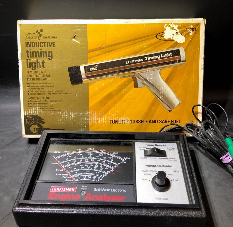 Craftsman Inductive Timing Light and Engine Analyzer Set