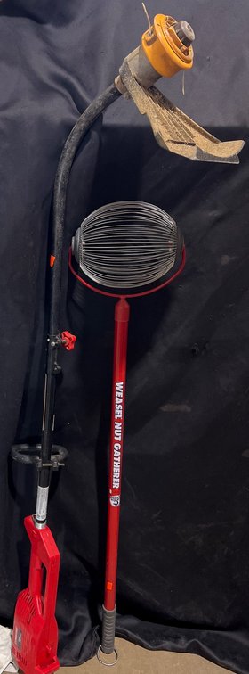 Troy-Bilt TB32CS Electric String Trimmer and Wire Hand Rake Tool