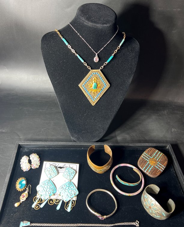 Jewelry Including Necklaces, Earrings, and Bracelets