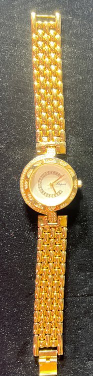 Chopard 925 Argent Women’s Watch with Gold-Tone Bracelet