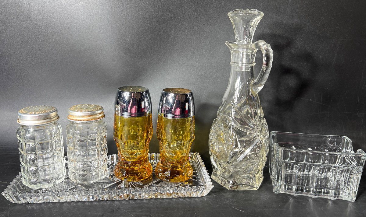 Cut Glass and Pressed Glass Tableware