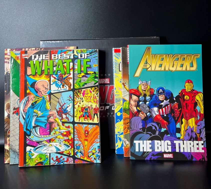 Marvel Comic Books Including ‘The Best Of What If’ and ‘The Avengers: The Big Three’