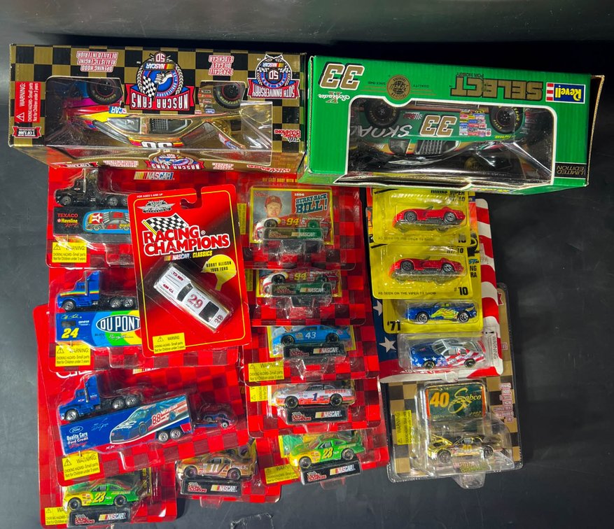 1:64 Scale NASCAR and Matchbox Die-Cast Cars, New in Packaging