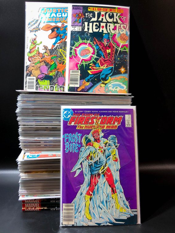 Approximately 117 Assorted Comic Books Featuring Marvel and DC Titles