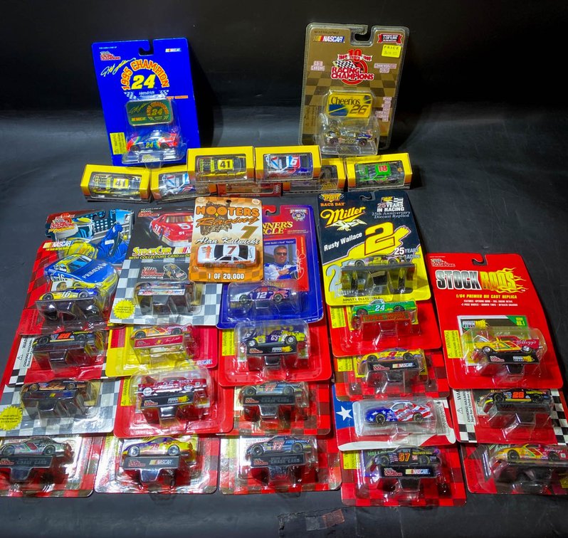 NASCAR Die-Cast Cars in Original Packaging