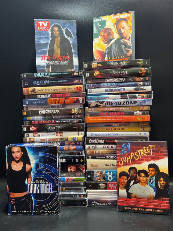 40+ DVD Box Sets and Movies Including TV Series and Films