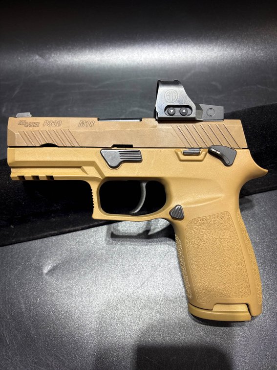 Sig Sauer P320 M-18 Compact with Accessories and Case