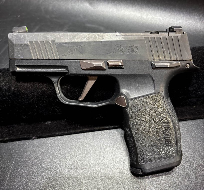 Sig Sauer P365 Handgun with 3 Magazines and Case