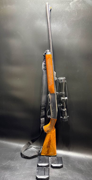 Remington Model 742 Woodsmaster Semi-Automatic Rifle with Scope and Magazines