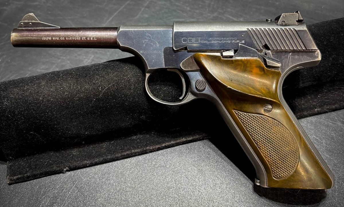 Colt Woodsman Semi-Automatic Pistol with Magazine