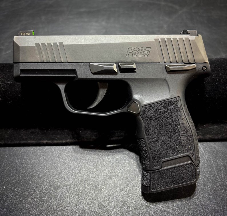 Sig Sauer P365 TacPac 9mm Handgun with 3 Mags, Accessories and Case, New in Box